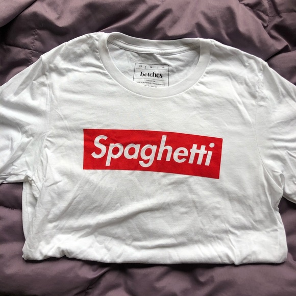 betches Tops - Supreme style “spaghetti” T-shirt